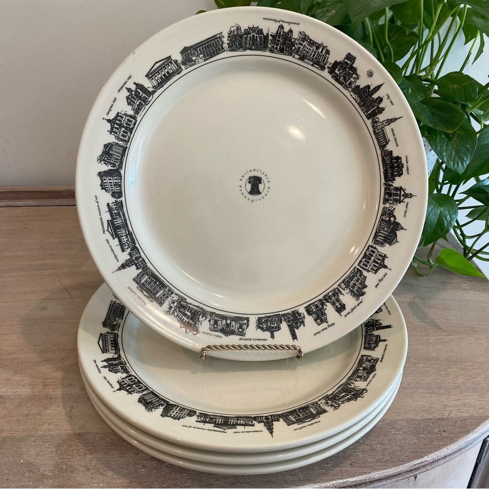Philadelphia Pennsylvania American Sky Platter Bicentennial Pennsylvania Platter